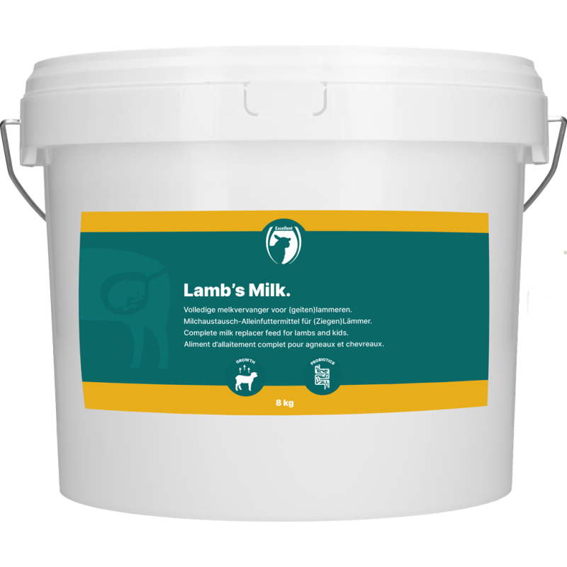 Excellent lait d'agneau 8 kg