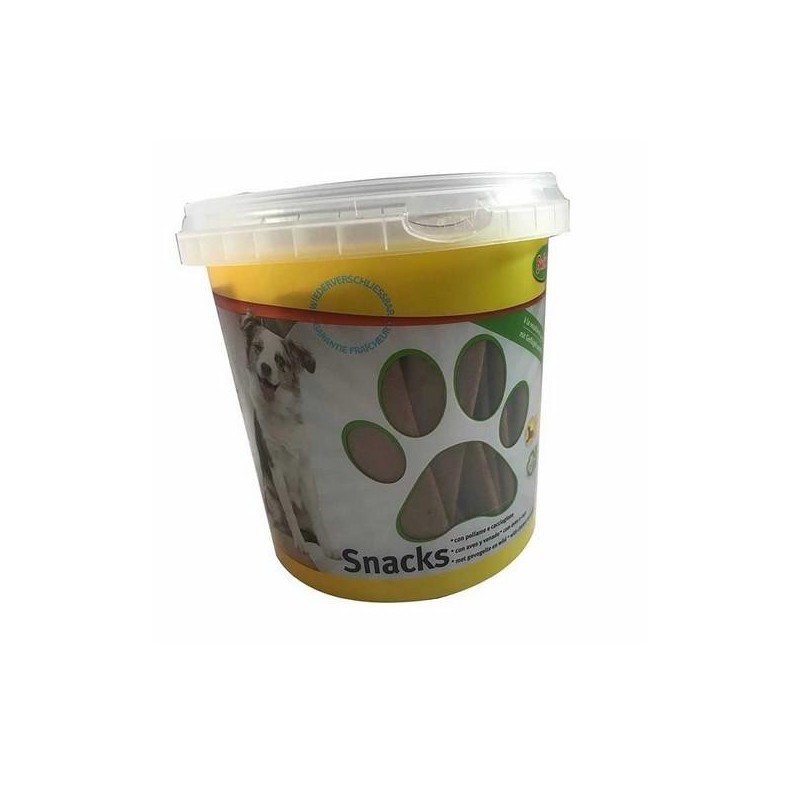 Snacks barres volailles et gibier - Friandises pour chiens 800g