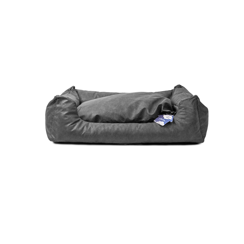 Panier pour chien Let's Sleep Sweet Dreams avec coussin XL Anthracite