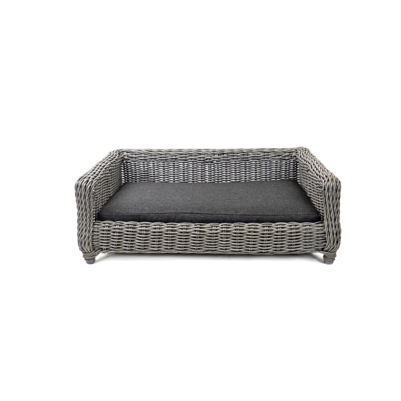 Panier pour chien en osier Let's Sleep Cozy Basket M Anthracite