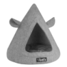 Allons dormir Pet Cave TeePee Gris