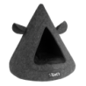 Let's sleep Pet Cave TeePee Anthracite