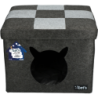 Cube pour animaux de compagnie Let's Sleep gris clair/foncé