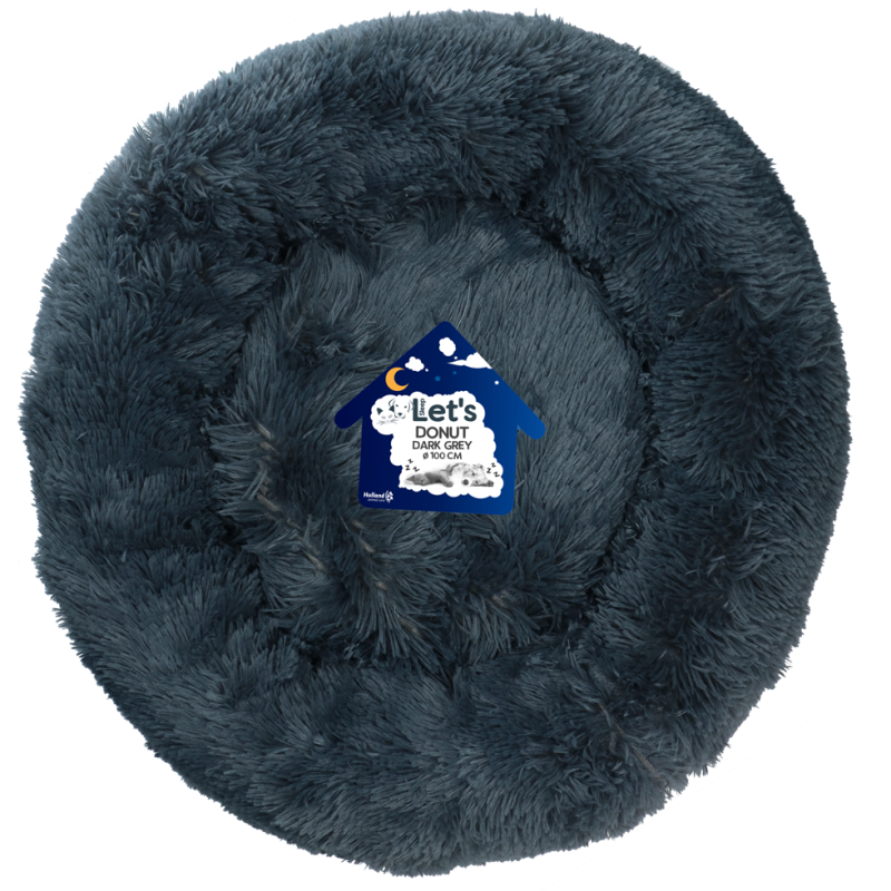 Donut Let's Sleep Gris foncé XXL