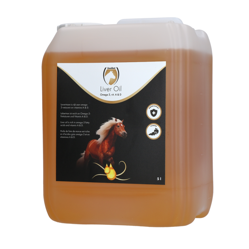 Excellente huile de foie de cheval 5 l