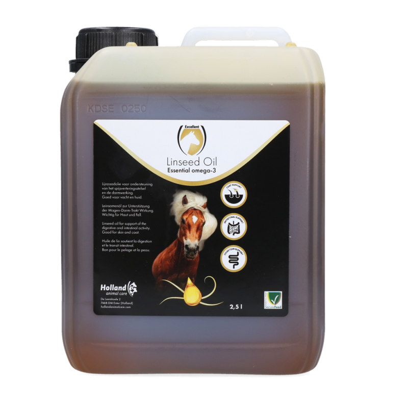 Huile de lin pour chevaux Excellent 2,5 l