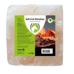 Excellent bloc à lécher pour chevaux Himalaya 3-4 kg (avec corde)
