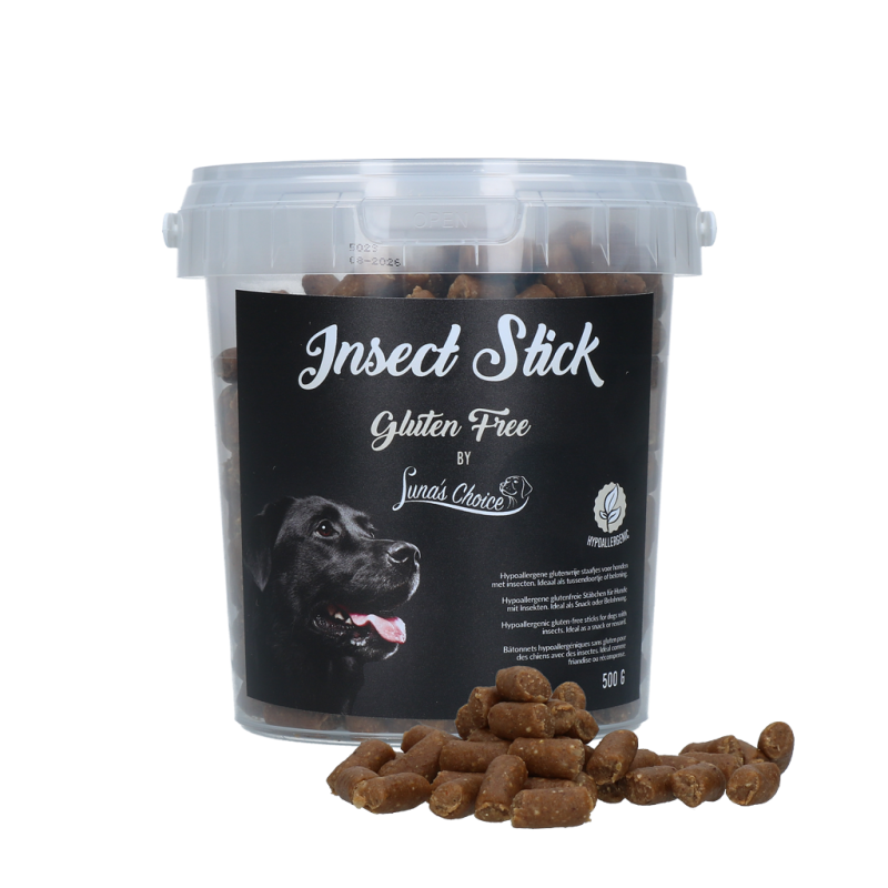 Bâtonnet d'insectes Luna's Choice Trainer Mix hypoallergénique (sans gluten)