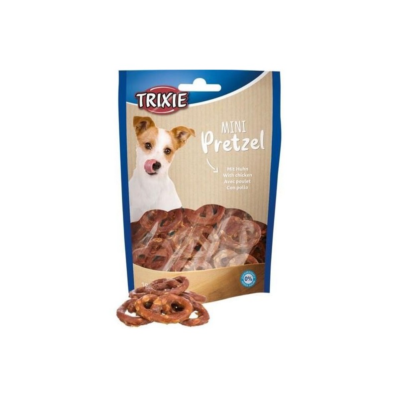 Friandises Mini Bretzels au poulet 100g