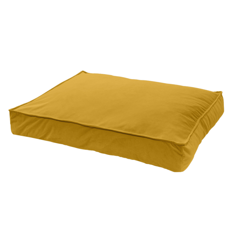 Coussin de salon Madison Velours Jaune L
