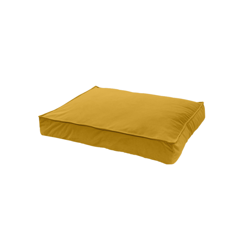 Coussin de salon Madison Velours Jaune S