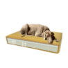 Coussin orthopédique Madison en velours jaune S