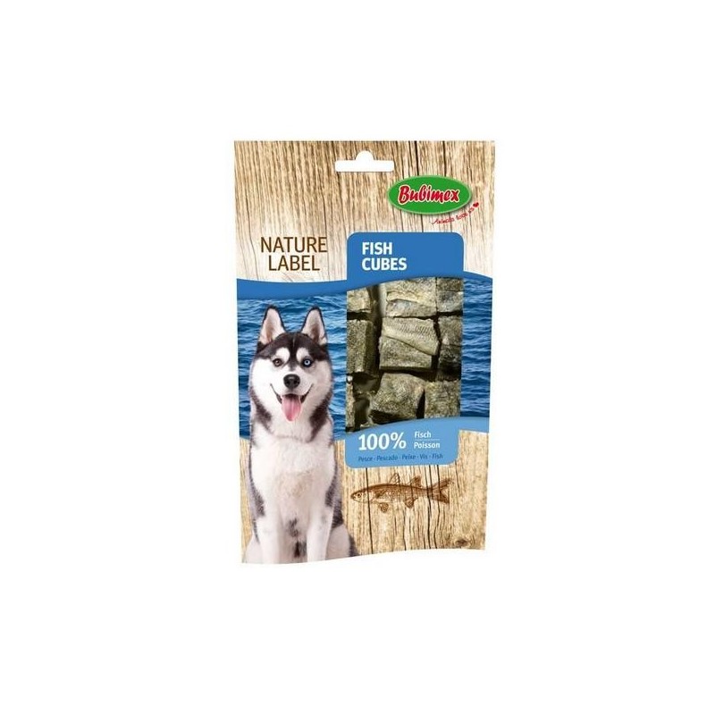 Fish Cubes, friandises pour chiens 75g