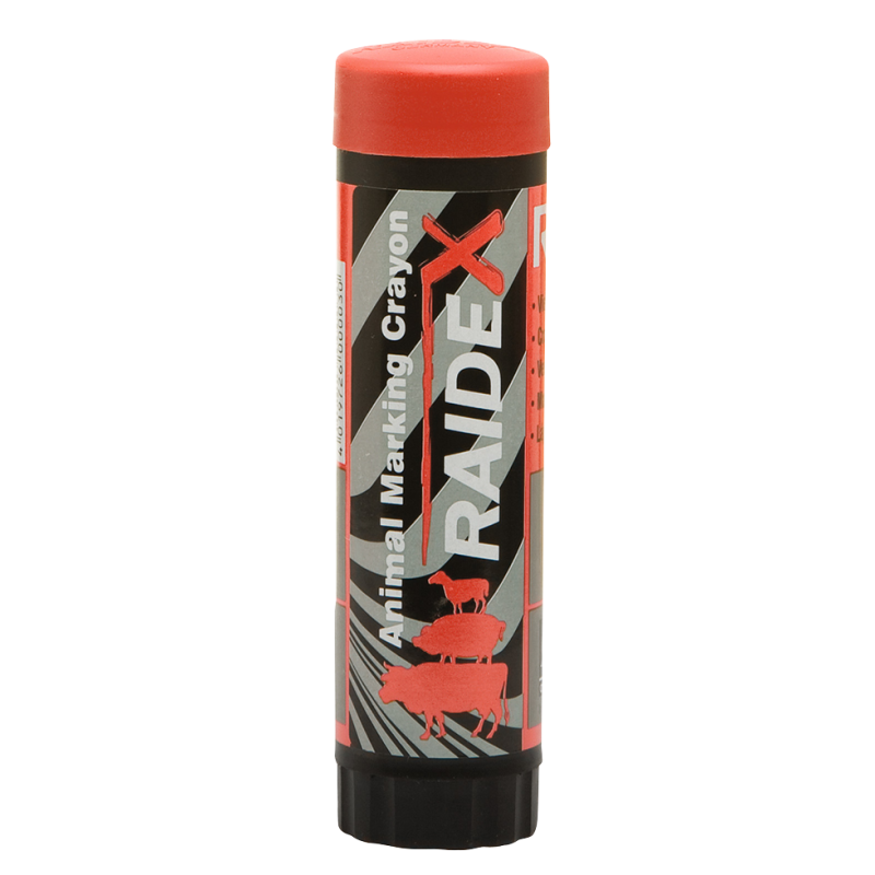 Bâtons de marquage Raidex rouges