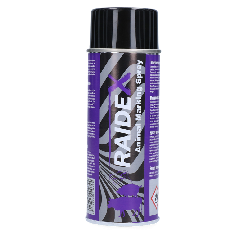 Raidex Spray de marquage Violet