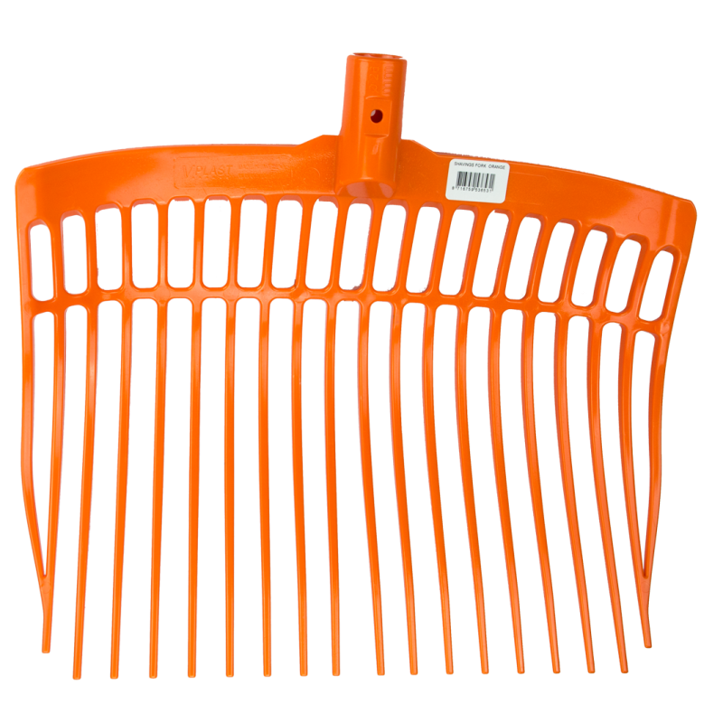 Fourchette à raser sans manche Orange