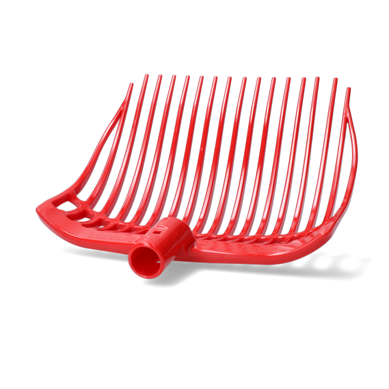 Fourchette à raser moyenne sans manche rouge