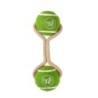 Jouet en corde pour chien Minus One, balle de tennis, Double Meadow