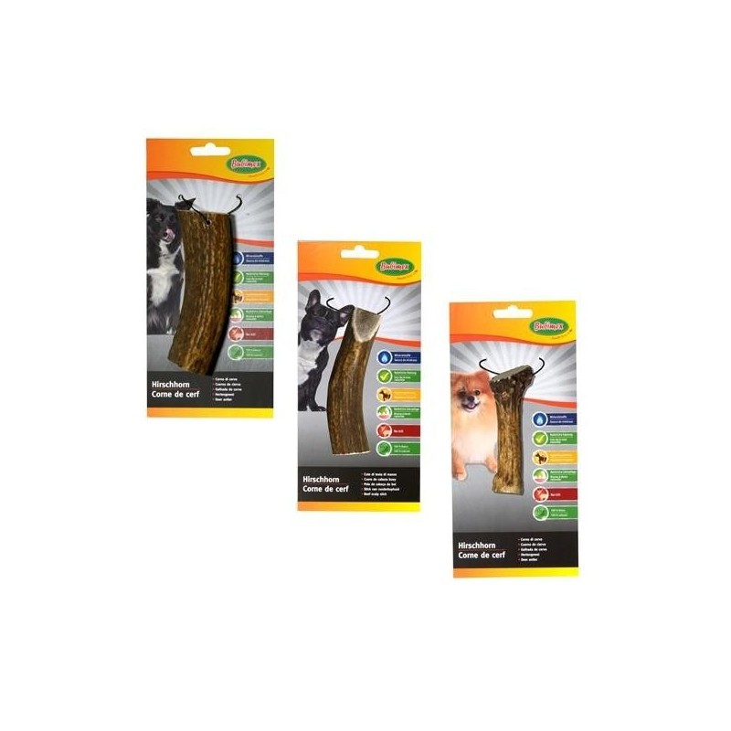 Corne de cerf - friandise pour chien  medium 80/120g