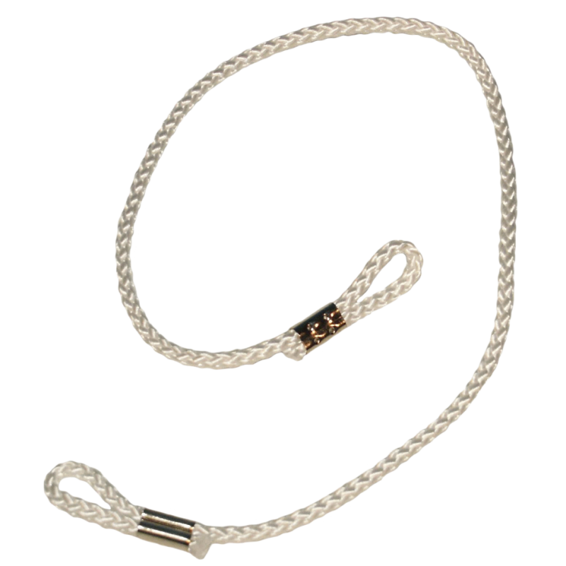 Corde de cou en nylon avec 2 illets