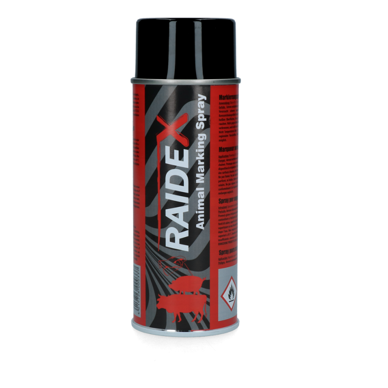 Raidex Spray de marquage Rouge