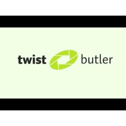 Twist Butler 125 cm 1 pièce avec 1 manivelle