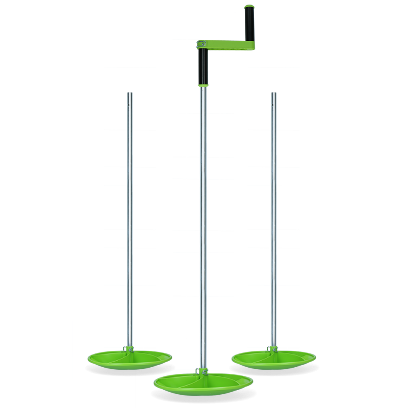 Twist Butler 125 cm 3 pièces avec 1 manivelle