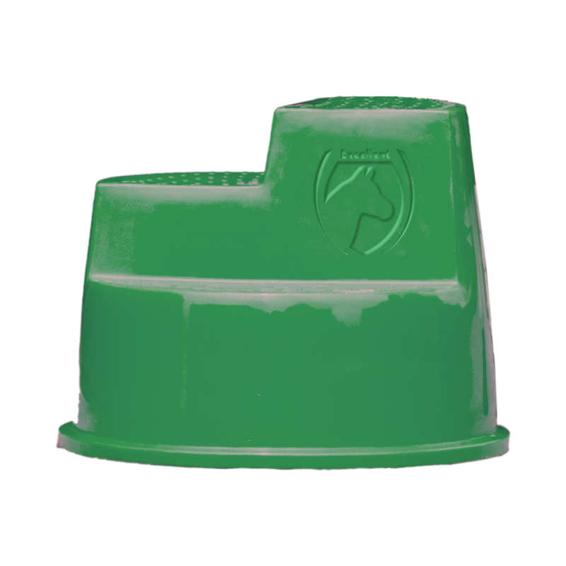 Excellente monte-cheval 3 marches verte