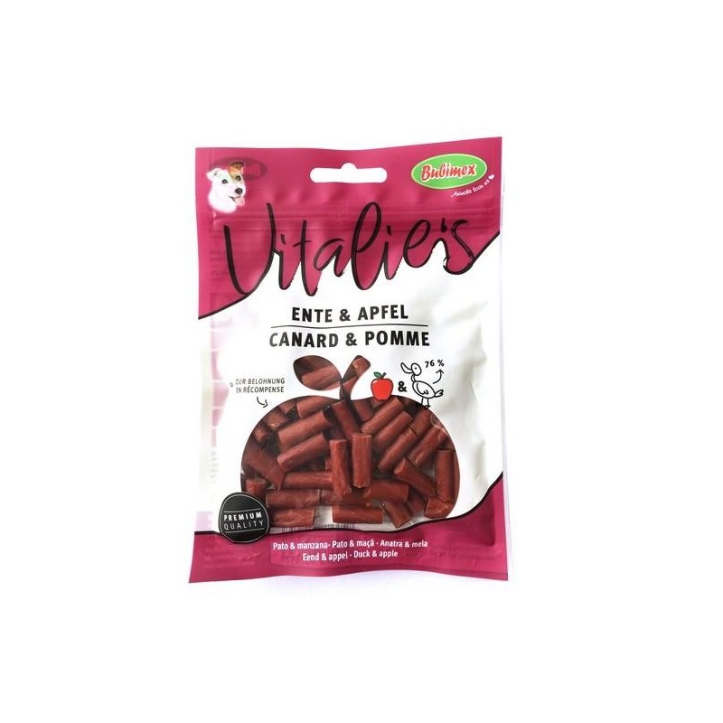 Vitalies au canard et à la pomme 80g