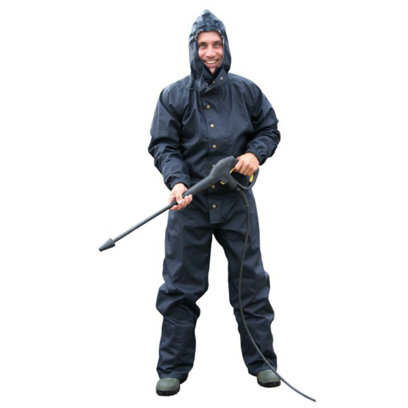 Combinaison de lavage et de nettoyage à capuche XXXL Bleu foncé