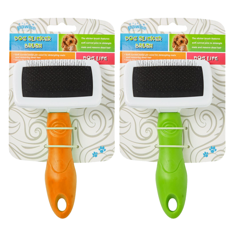 Brosse lissante pour chien Pawise M