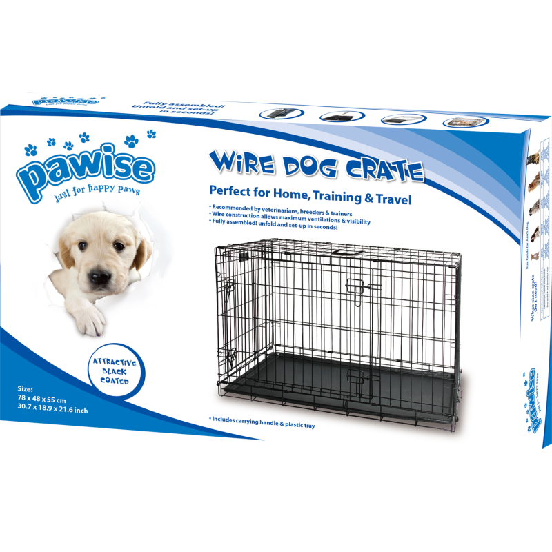 Cage pour chien Pawise Wire M