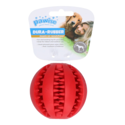 Balle Pawise Dura-Rubber rouge