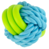 Pawise Fetch & Play Twin Rope Ball