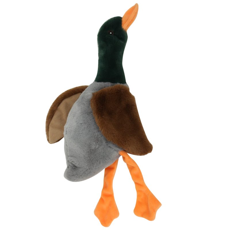Canard sans peluche Pawise avec gros couineur