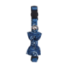 Collier pour chat Pawise avec nœud bleu
