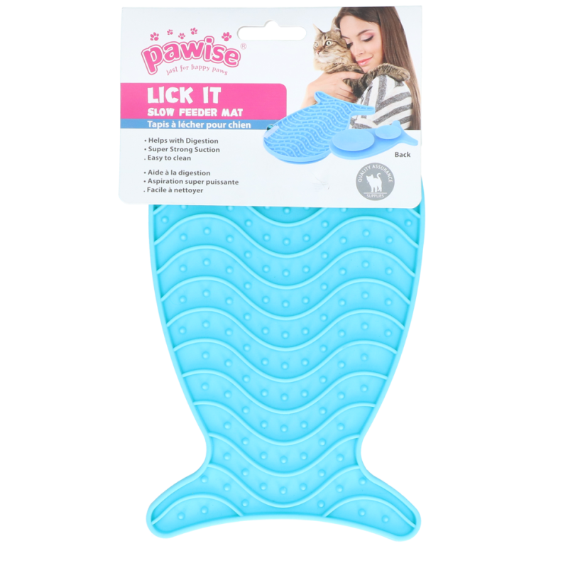 Pawise Lick It - Tapis d'alimentation lente