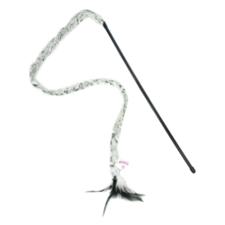 Queue en peluche pour chat...