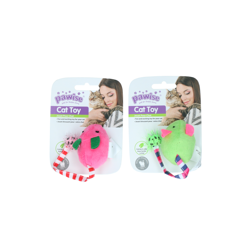 Souris en peluche Pawise