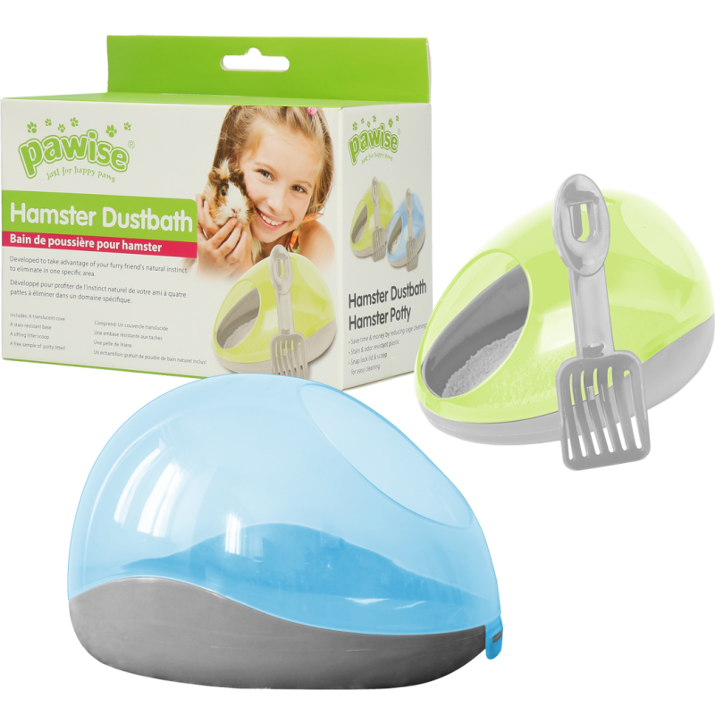 Bain de poussière / Pot pour hamster Pawise