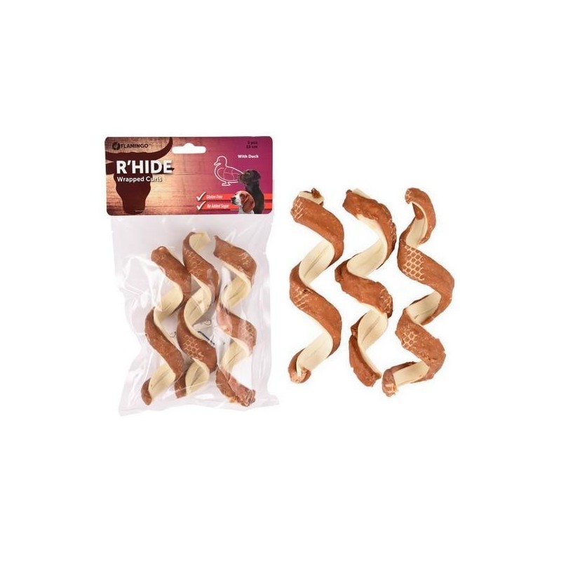 R hide canard wrapped curl 15 cm 110g