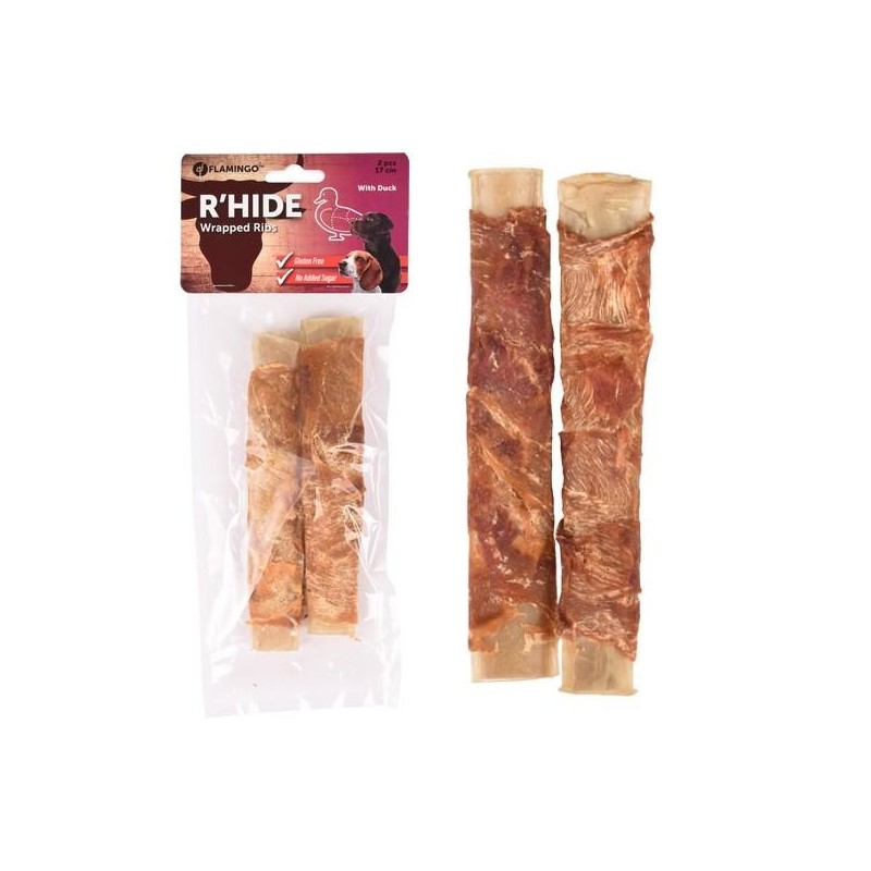 R hide canard wrapped ribs 17 cm 110g