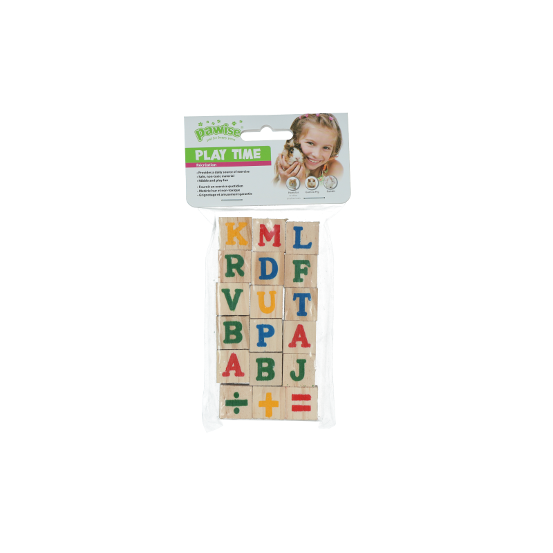 Blocs de jeu pour petits animaux de compagnie Pawise Play Time