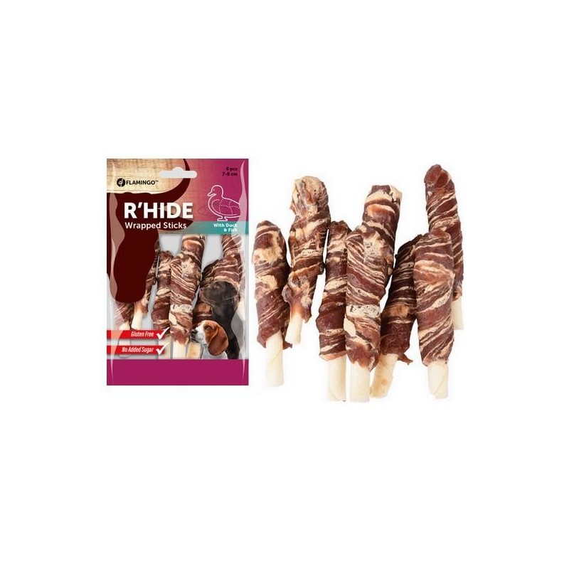 R hide bâtonnet canard et cabillaud 85g