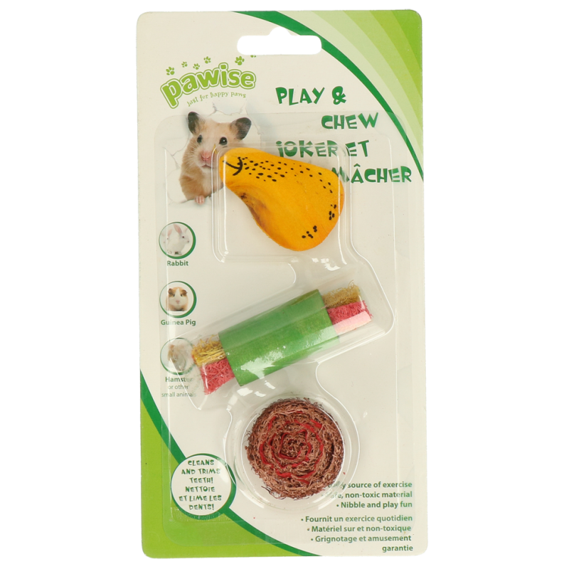 Jouets Pawise en bois Loofah Pretty Toys