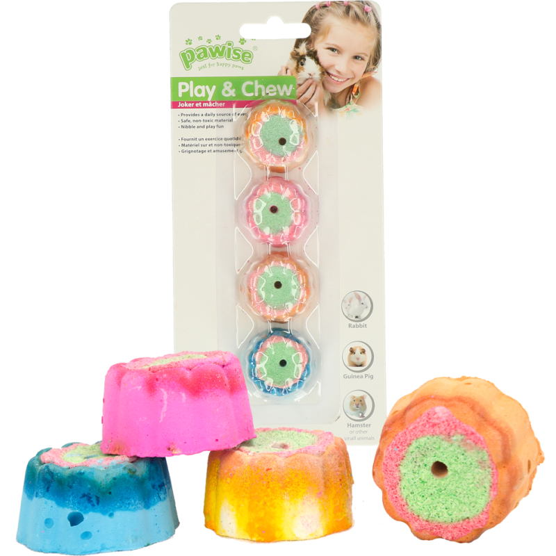 Tarte à jouer et à mâcher Pawise