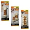 Chickies, os noué blanc au poulet, friandise pour chien small